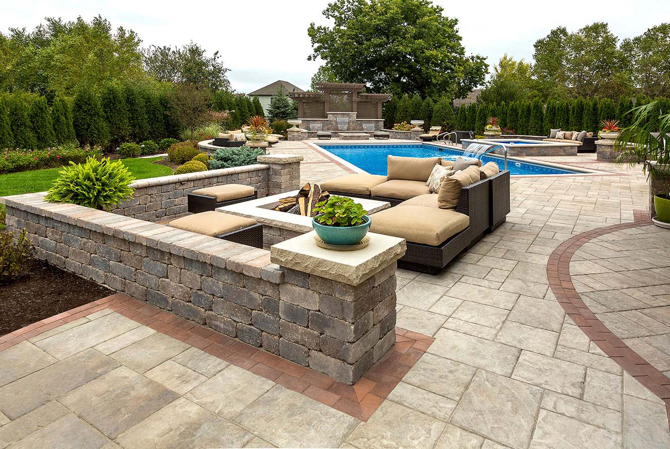 Landscape Supply Unilock Manufactured Pavers and Walls