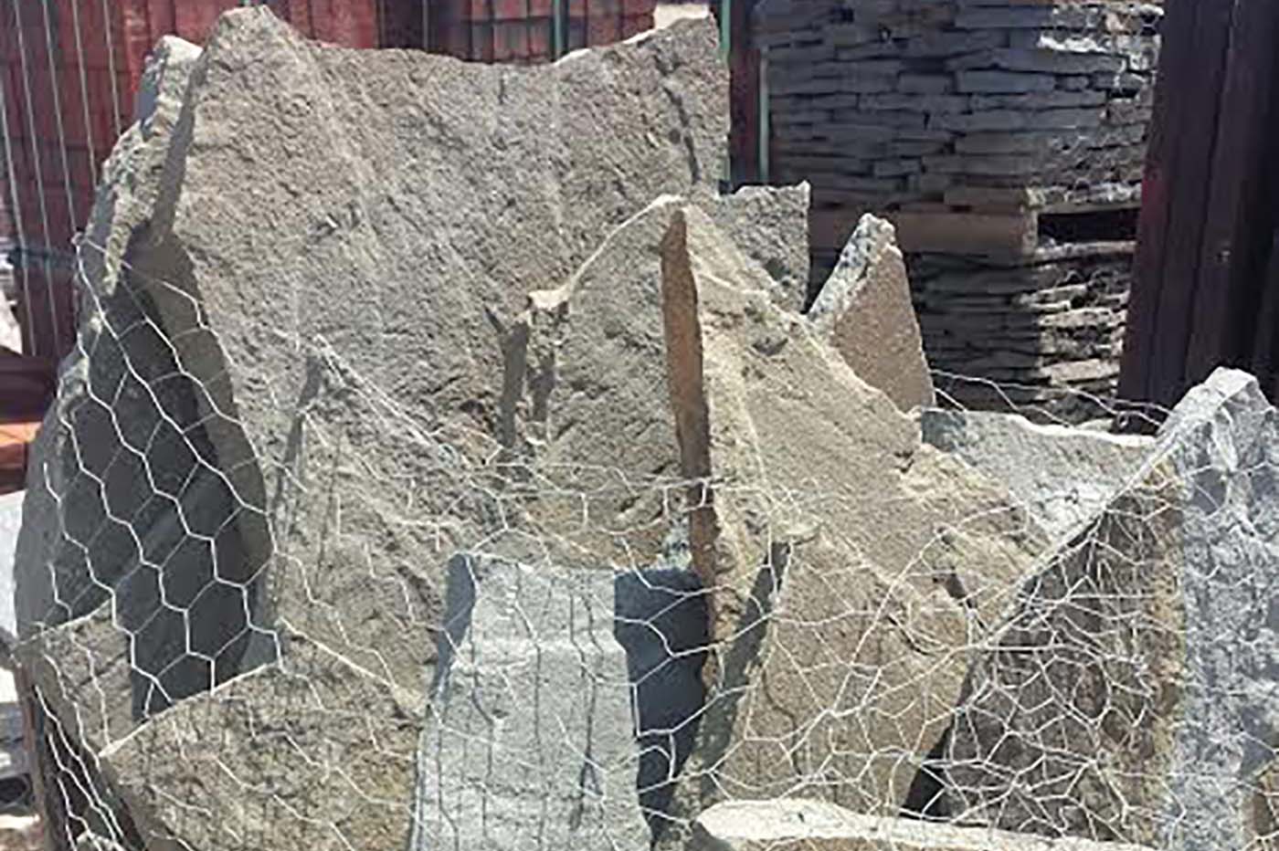 irregualr shape bluestone