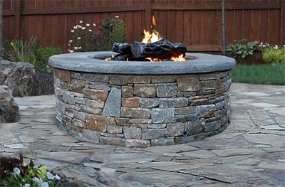 outdoor fire pit