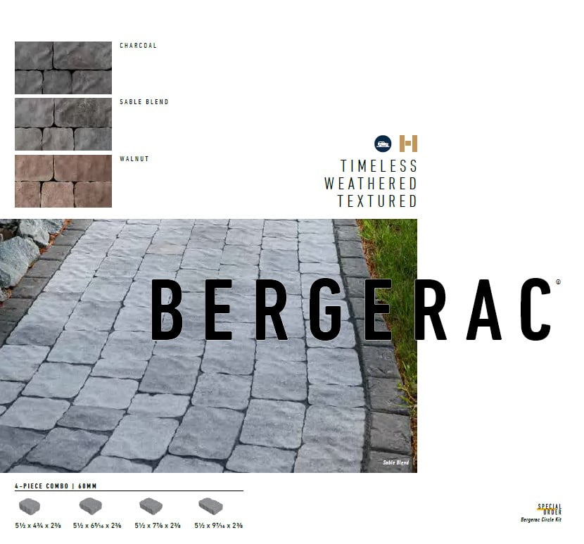 Bergerac 4pc Circle Kit