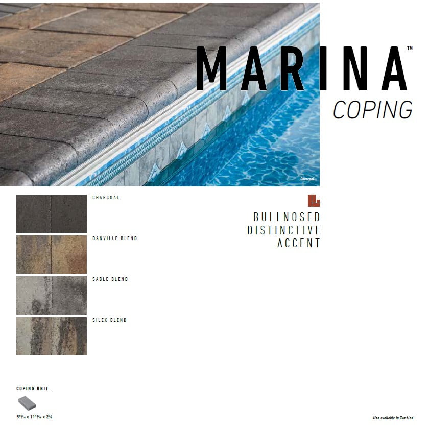 Marina Bullnose Coping