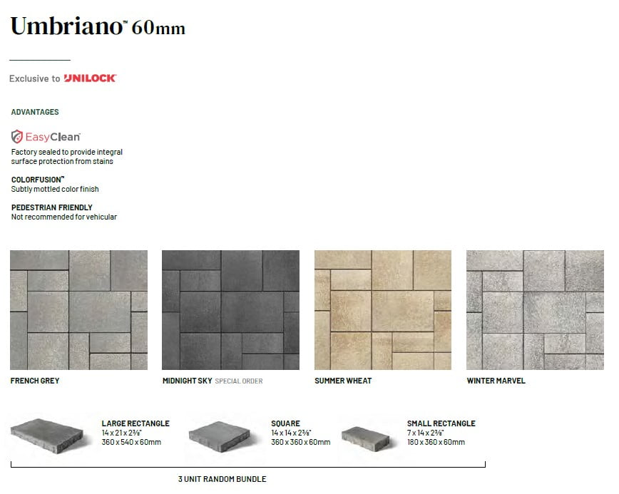Uniblock Umbriano