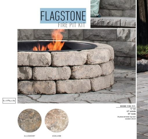 Belgard Flagstone firepit