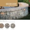 Belgard Brookshire 6in wall-corner & cap