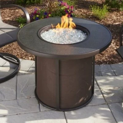 Stonefire Brown Fire Table