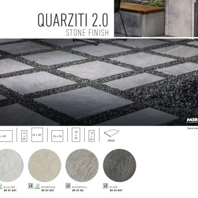 Belgard Mirage Quarziti 2.0 Porcelain 24×48 Tile