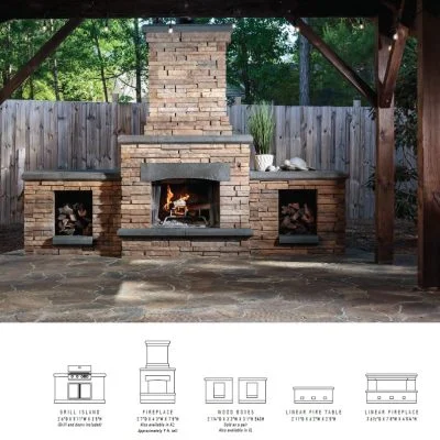 Belgard Bordeaux series Wood boxes(pair)