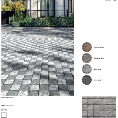 Techo Valet Basalt Paver