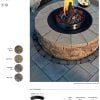 Techo Valencia Fire Pit