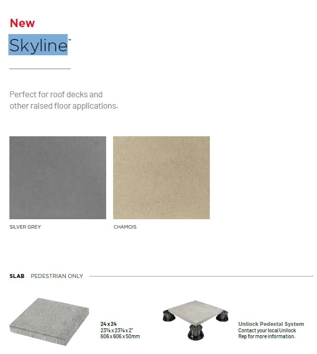 Unilock Skyline Premium Paver 24x24