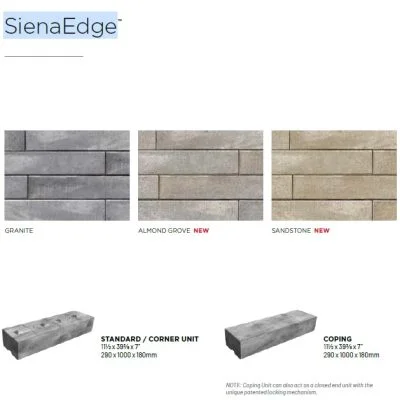 Unilock SienaEdge coping