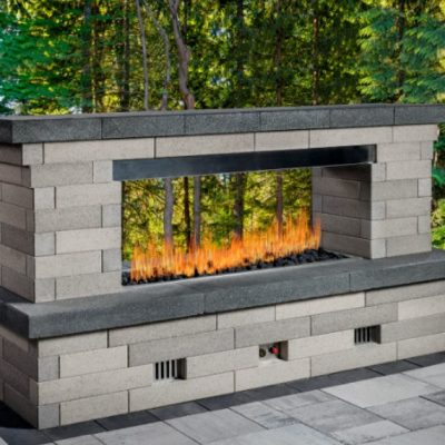 Belgard Melville Linear Fireplace