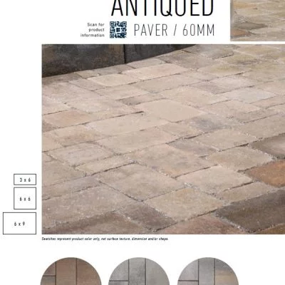 Belgard Dimensions 6 Antiqued/Tumbled w/Coremix