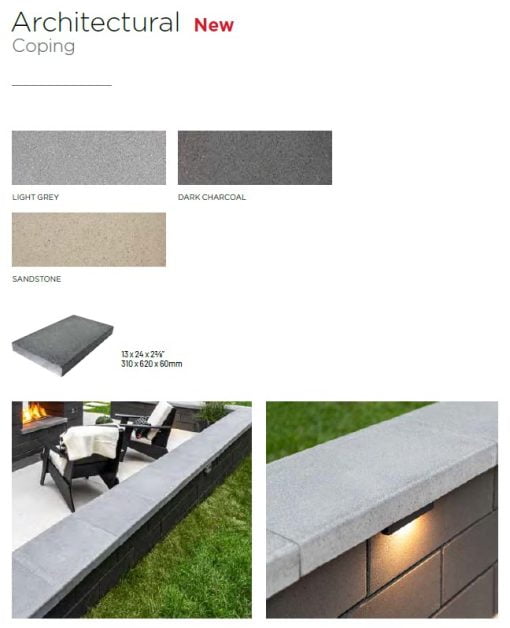 Unilock Architectural Coping