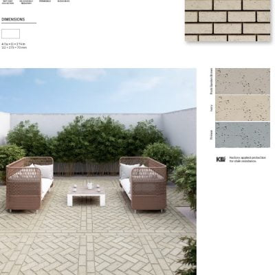 Techo Travertina Raw HD Paver