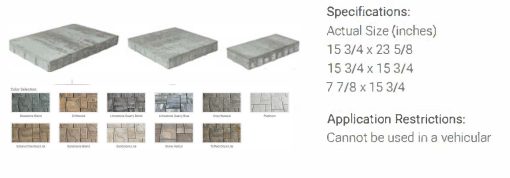 Cambridge Pavers Sherwood Ledgestone XL Smooth 3pc