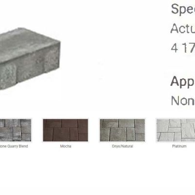Cambridge Pavers Sherwood Ledgestone Smooth 4.5×9