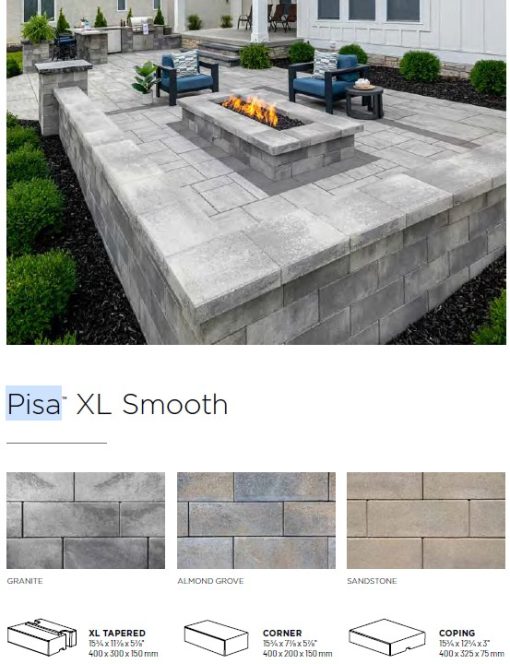 Unilock Pisa XL Smooth Corner