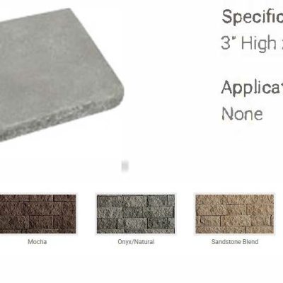 Cambridge Pavers Single Sided Large split face cap