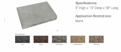 Cambridge Pavers Single Sided Large split face cap