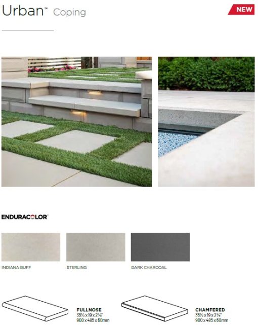 Unilock Urban Coping 19x36