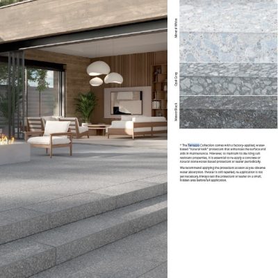 Techo Terrazzo Step 15×48 Polished