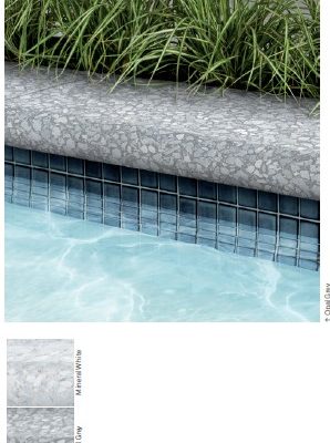 Techo Terrazzo Bullnose 14×32 Polished
