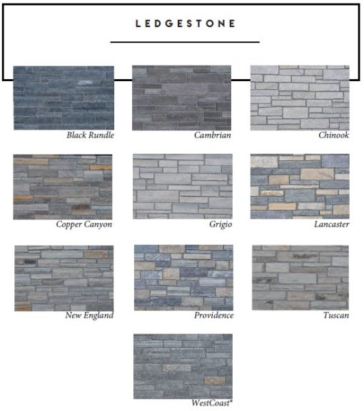 Pangaea Ledgestone Veneer Flat