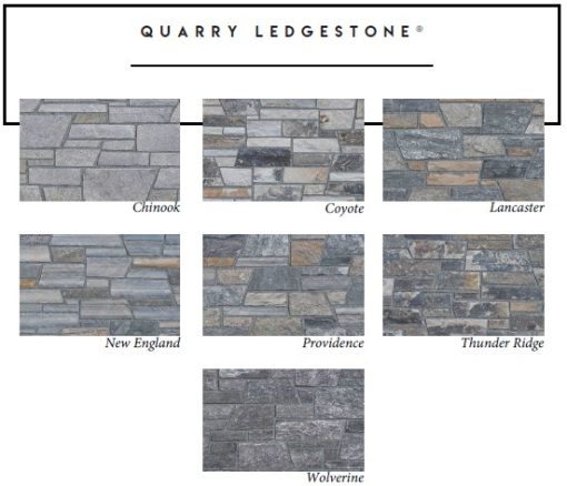 Pangaea Quarry Ledgestone Veneer Corner