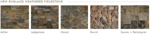 Phaneuf Stone Weathered Edge New England Fieldstone Veneer Flat