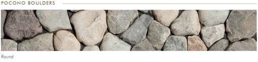 Phaneuf Stone Pocono Round Veneer Flat