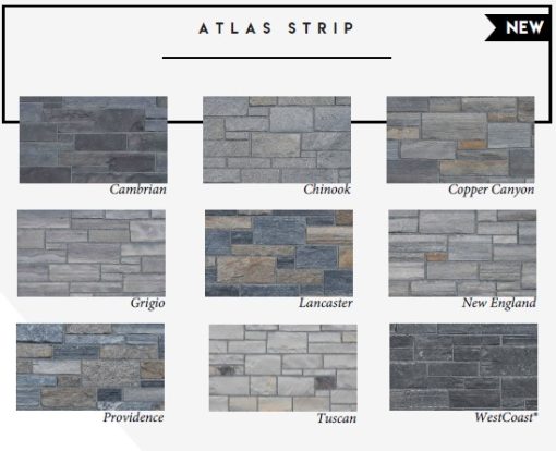 Pangaea Atlas Strip Veneer Corner