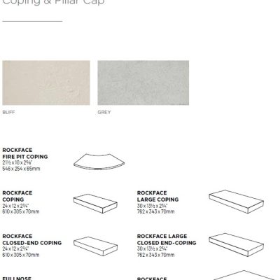 Unilock Ledgestone Pillar Cap 24 x24