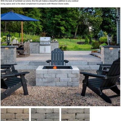 Belgard Weston Wall Fire Pit