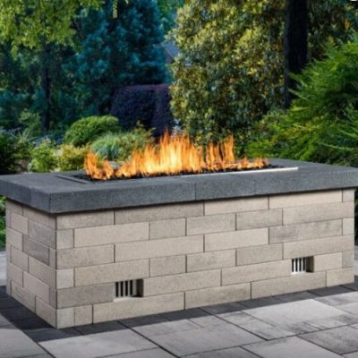 Belgard Melville Linear Fire table