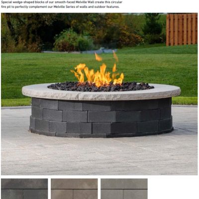 Belgard Melville Wedge Firepit Kit