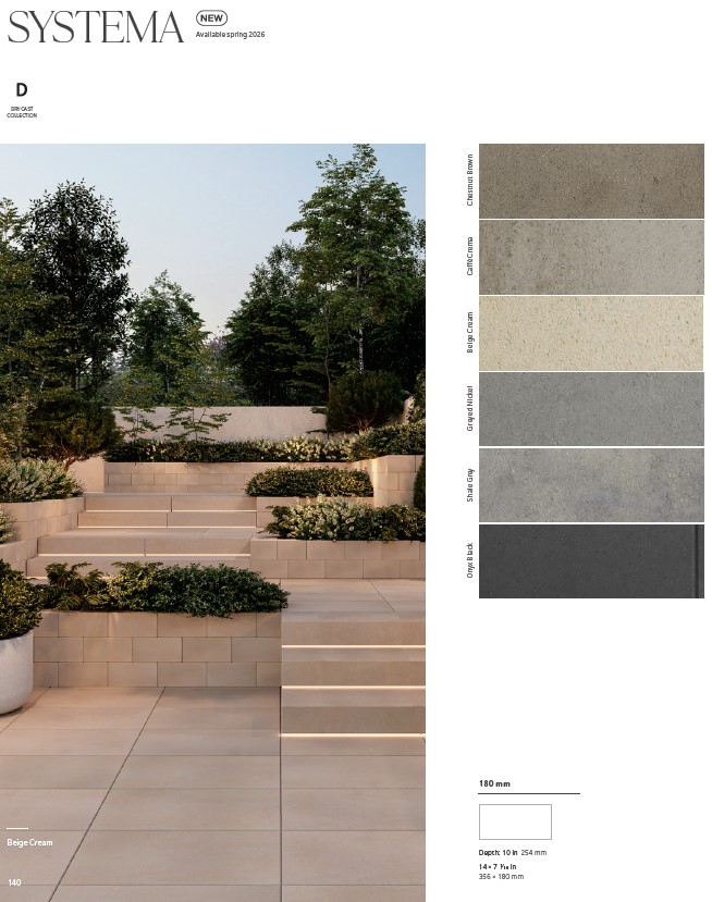 Techo Bloc Systema Wall Smooth